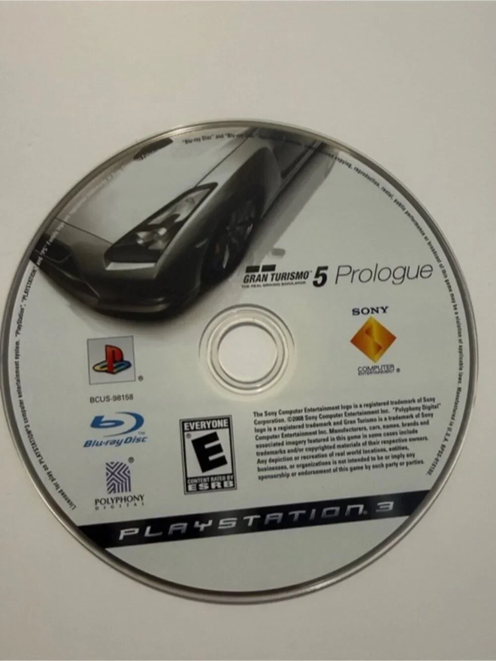 Gran Turismo 5 Prologue PS3 Complete w/ Manual Sony PlayStation 3